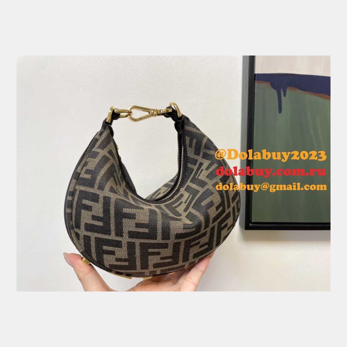 our dolabuy best praphy 56853 designer replica F**di bag