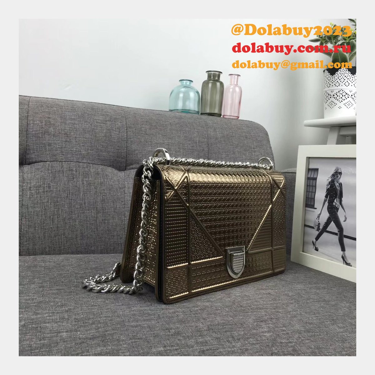 Top Quality Christian Dior Medium Diorever 25CM UK Bag