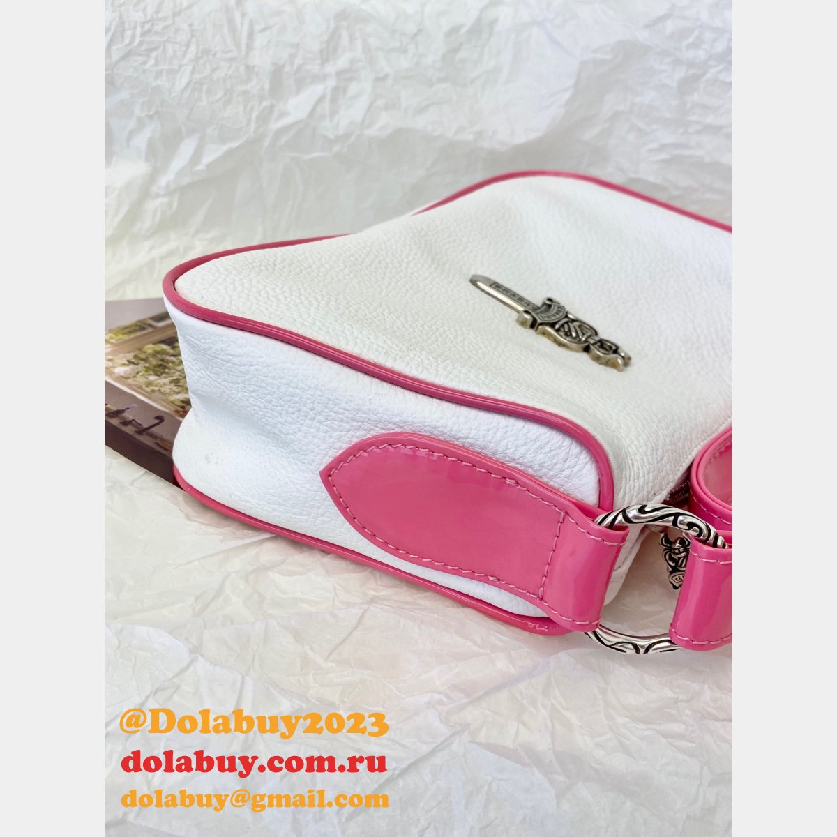 best Ch*0me He**ts replica silver hardware chicken nuggets bag