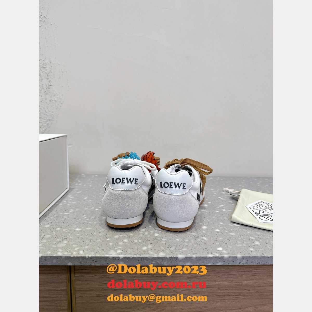 Luxury Loewe Ballet Runner 2.0 in Soft Calfskin