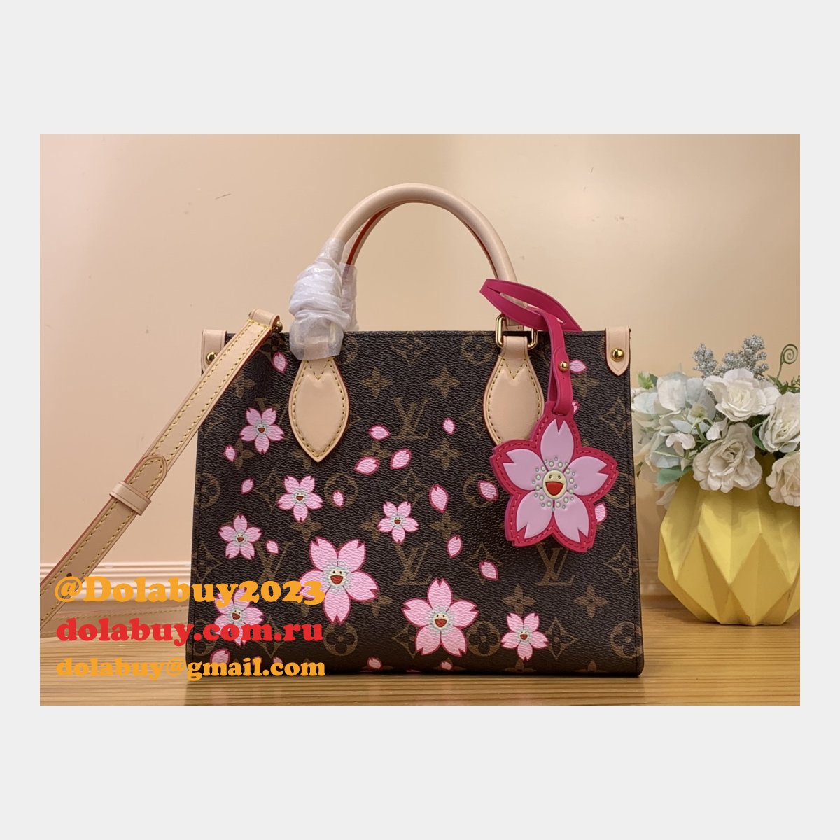 Louis Vuitton LV x TM OnTheGo PM Monogram M13269 Women Handbags