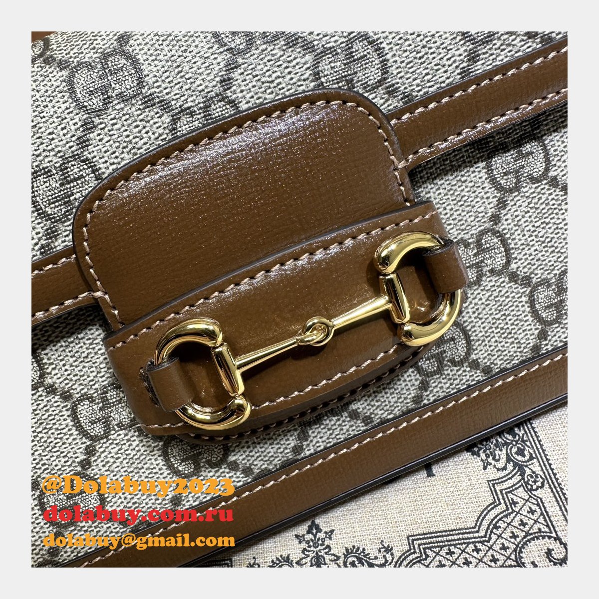 horsebit 1955 top quality G*u*i aaa+ 752002 replica bag