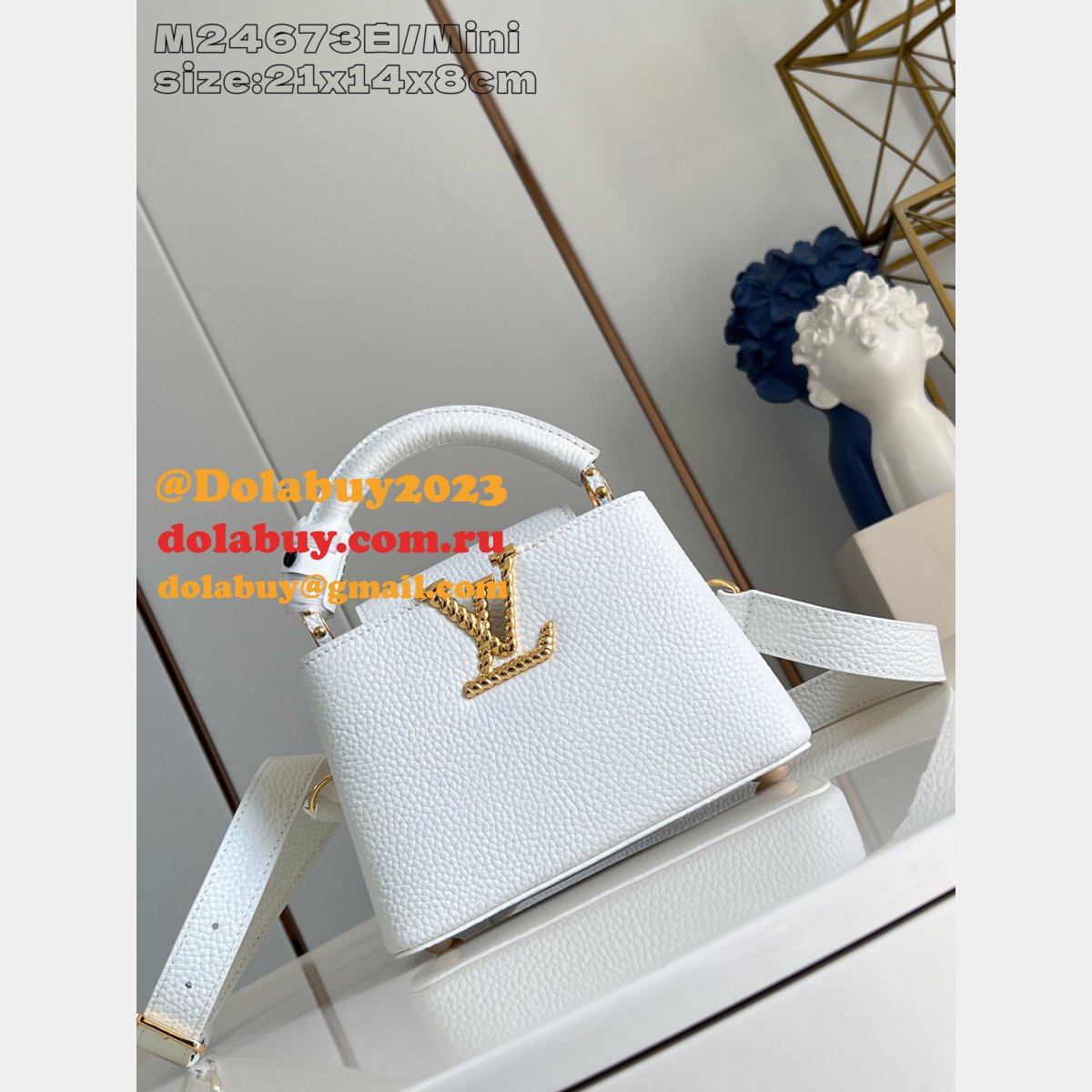 Louis Vuitton Capucines BB M24673 AAA+ Copy Handbags