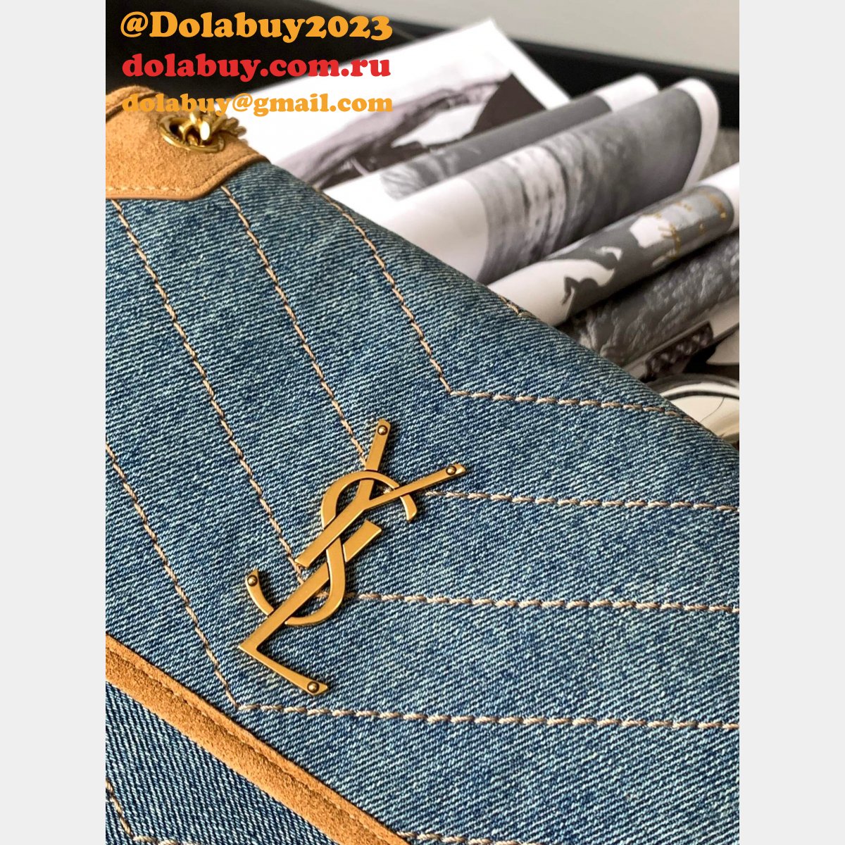 YSL Bag Replica 633151/633158 Niki Baby Chain