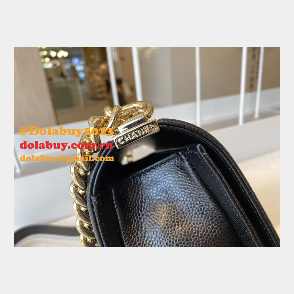 CC Replicas Calfskin & Ruthenium-Finish Metal Boy Many Colours