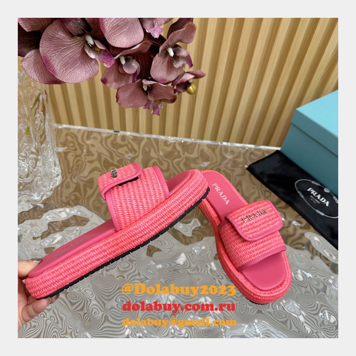 Best Prada 7 Star summer slipper Wholesale