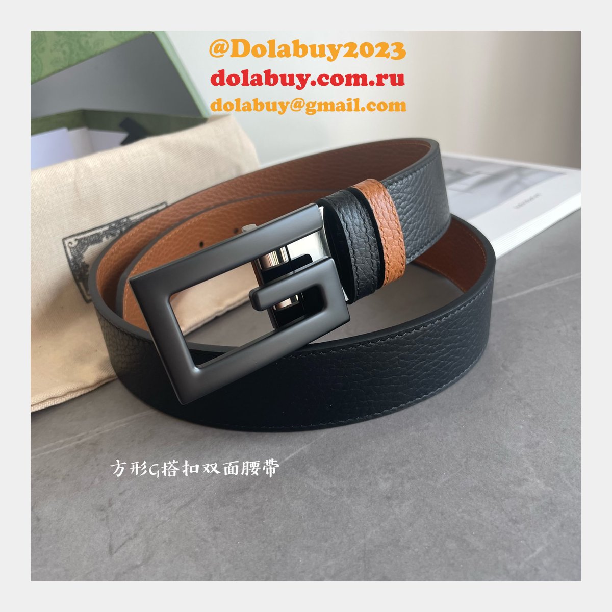 Replica GG 35mm Designer Top Quality Belt