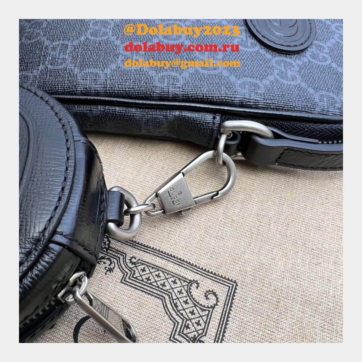 G*u*i fashion designer replica 700959 bag with interlocking g