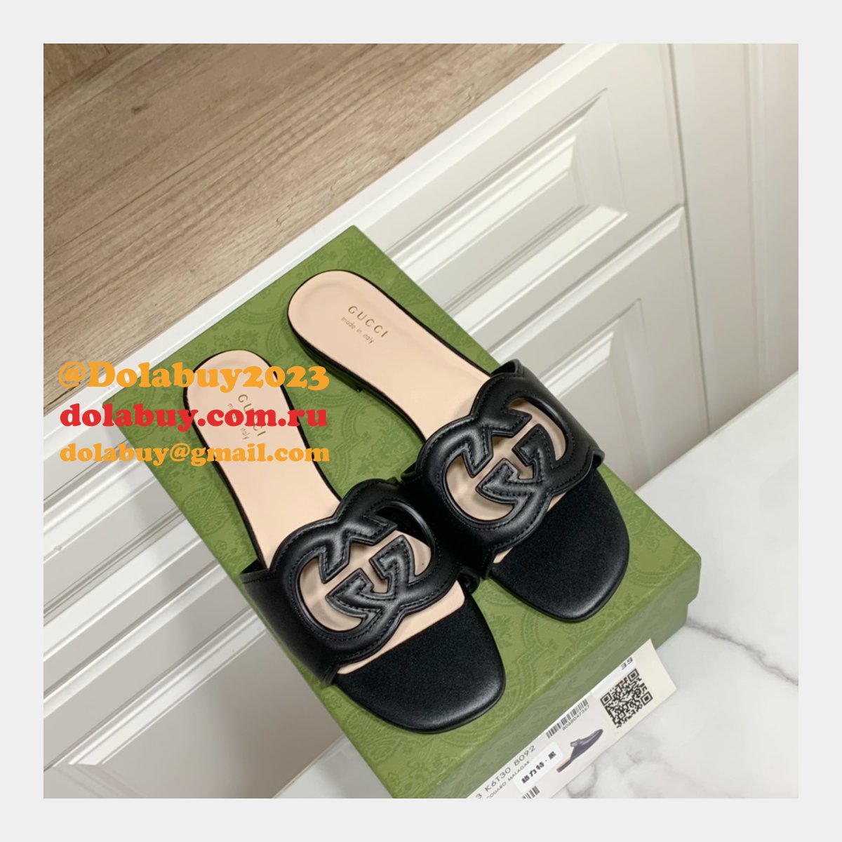 replica G*u*i designer shoes outlet flat slippers sale
