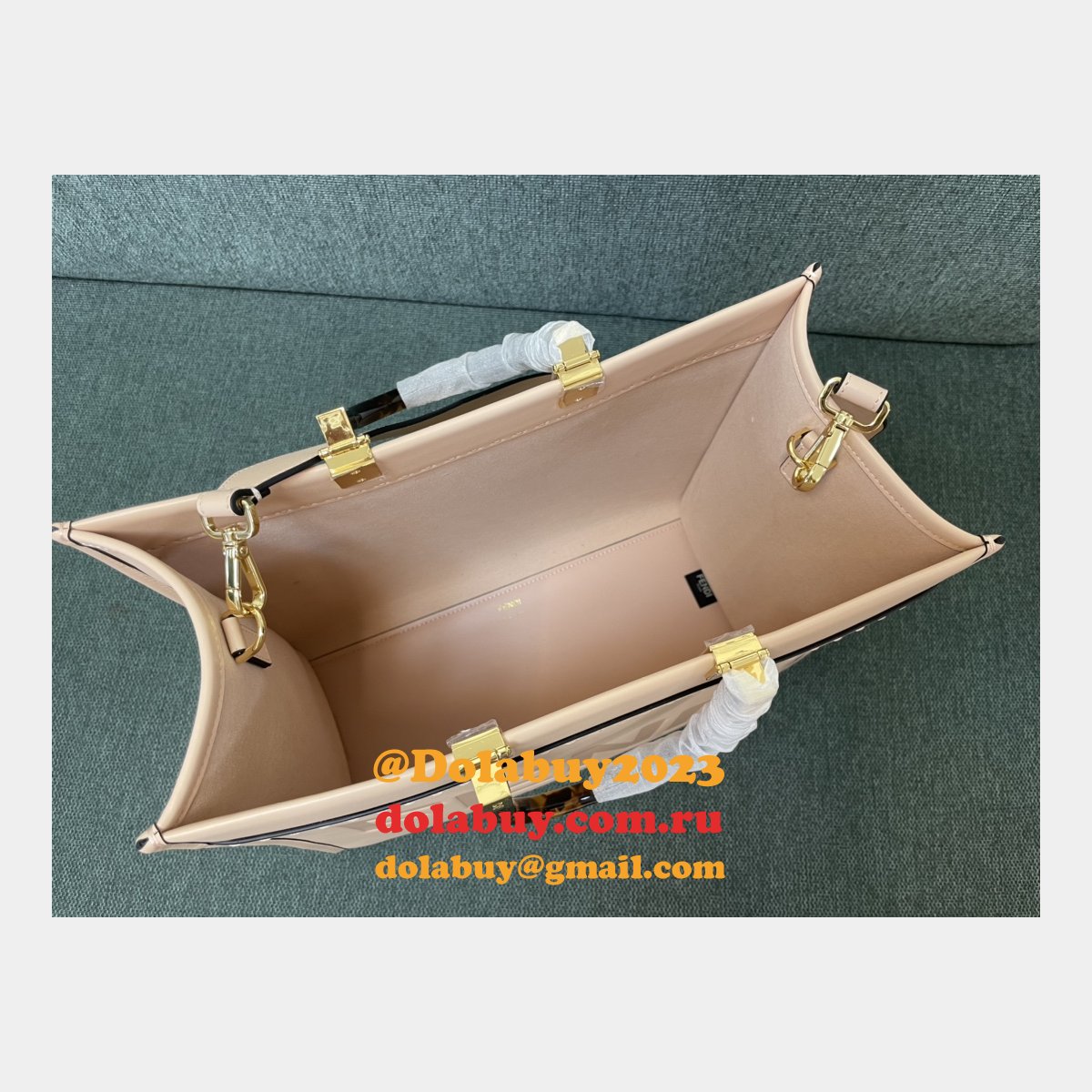 best knockoff F**di tote sunshine small handbag