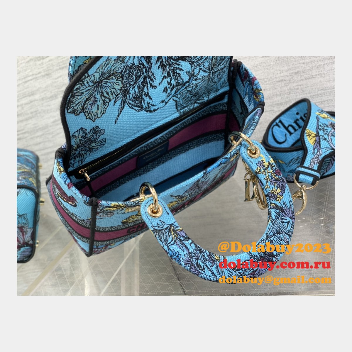 Discount Replica Christian Dior Lady Dior 24cm Bags