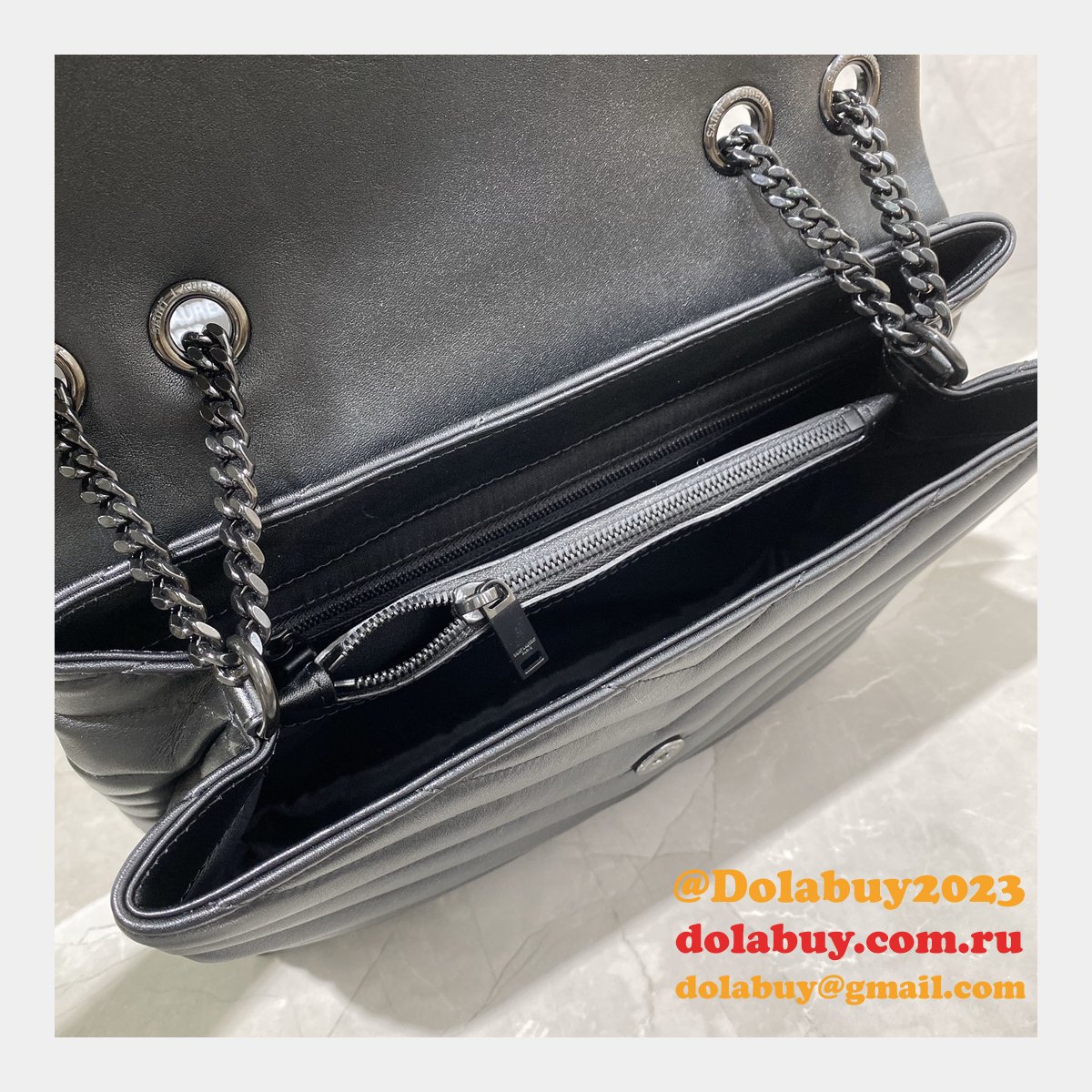 Wholesale Cheap YSL LOULOU 487216 handbag 32CM