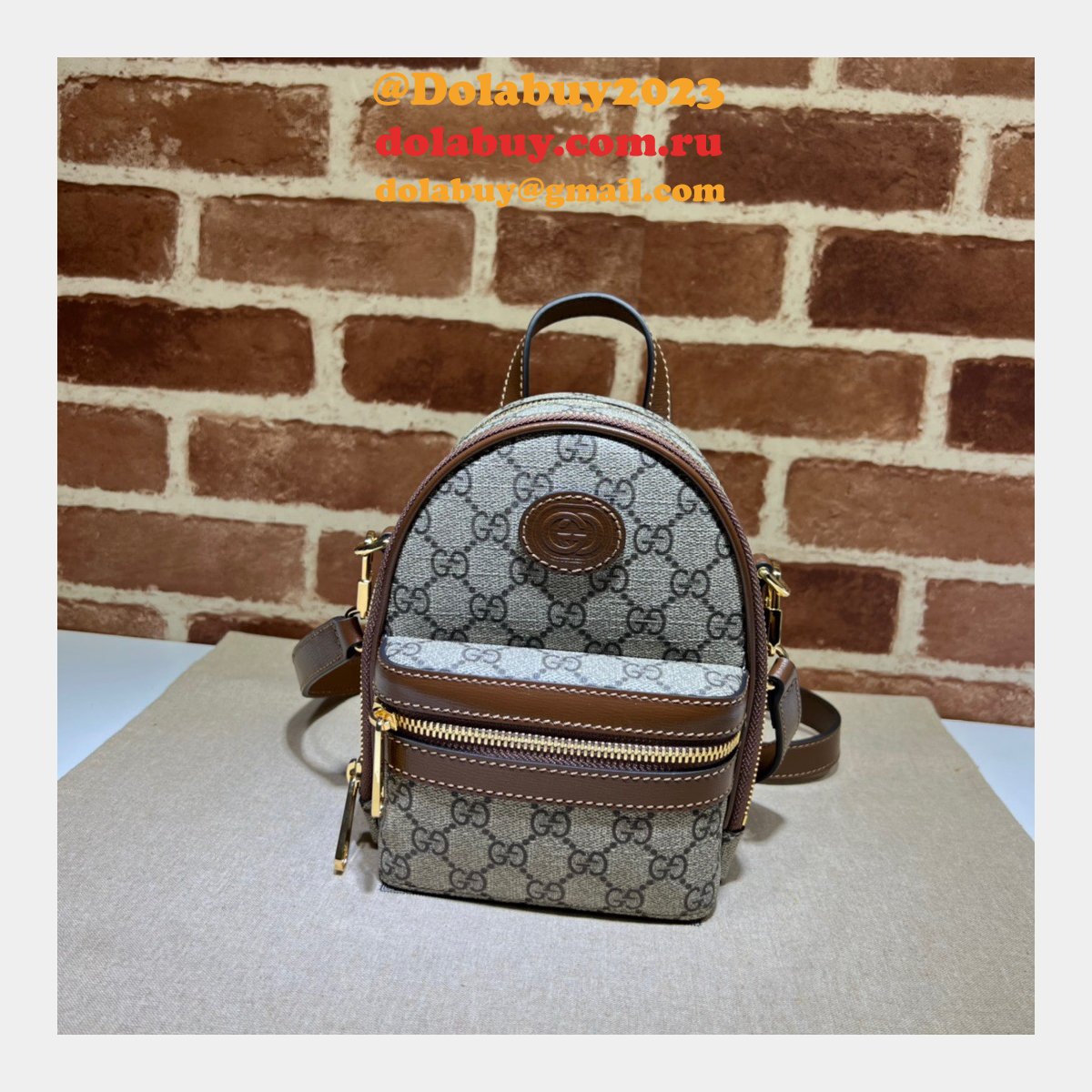 Gucci Fashion Multi-function Replica Bag 725654 Interlocking G