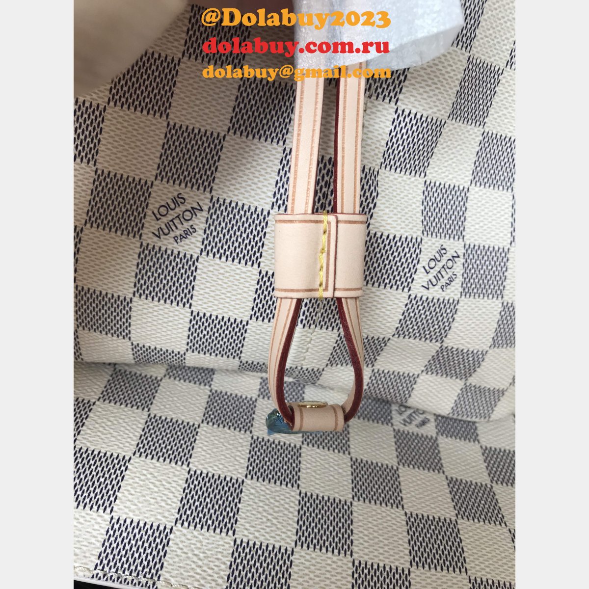 Top Quality Louis Vuitton Wholesale Damier Neverfull N41360 GM