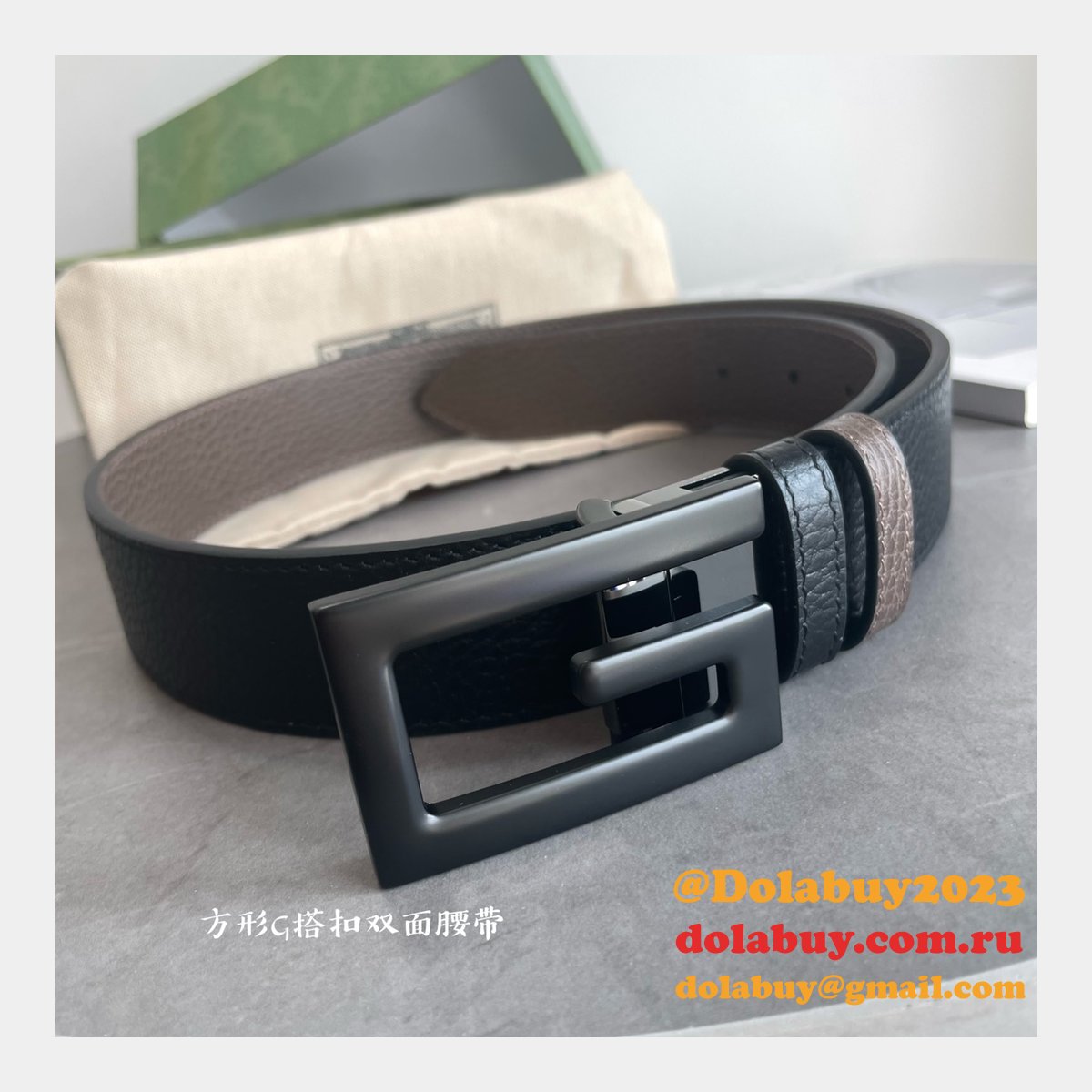 Replica GG 35mm Designer Top Quality Belt