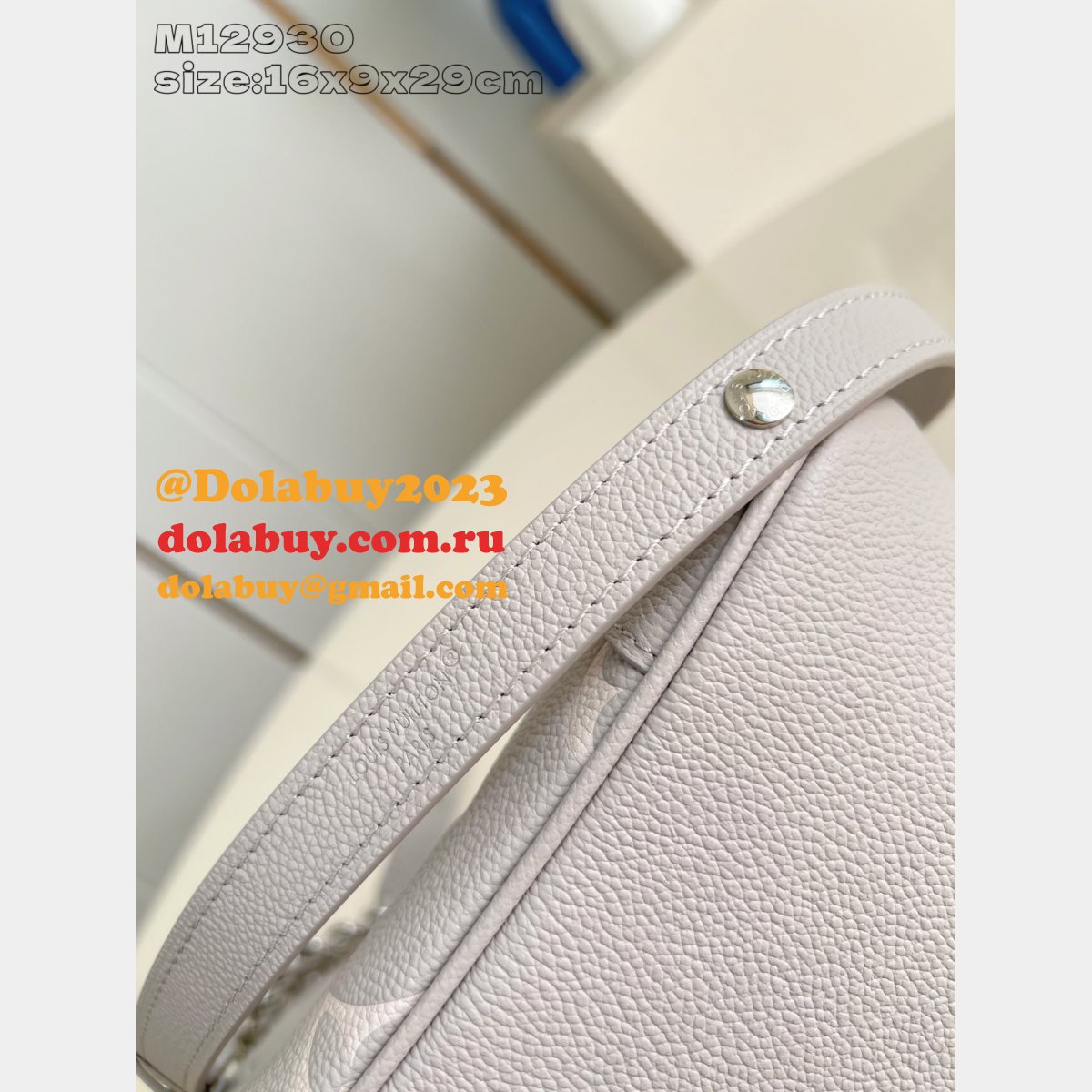 Louis Vuitton Bicolor Monogram Empreinte Boulogne M12930 Bag