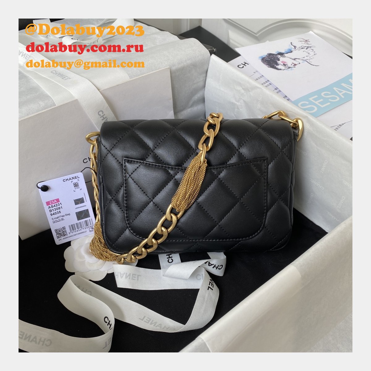 Fashion Buy Multi-function Replica AS4231 Flap Bag