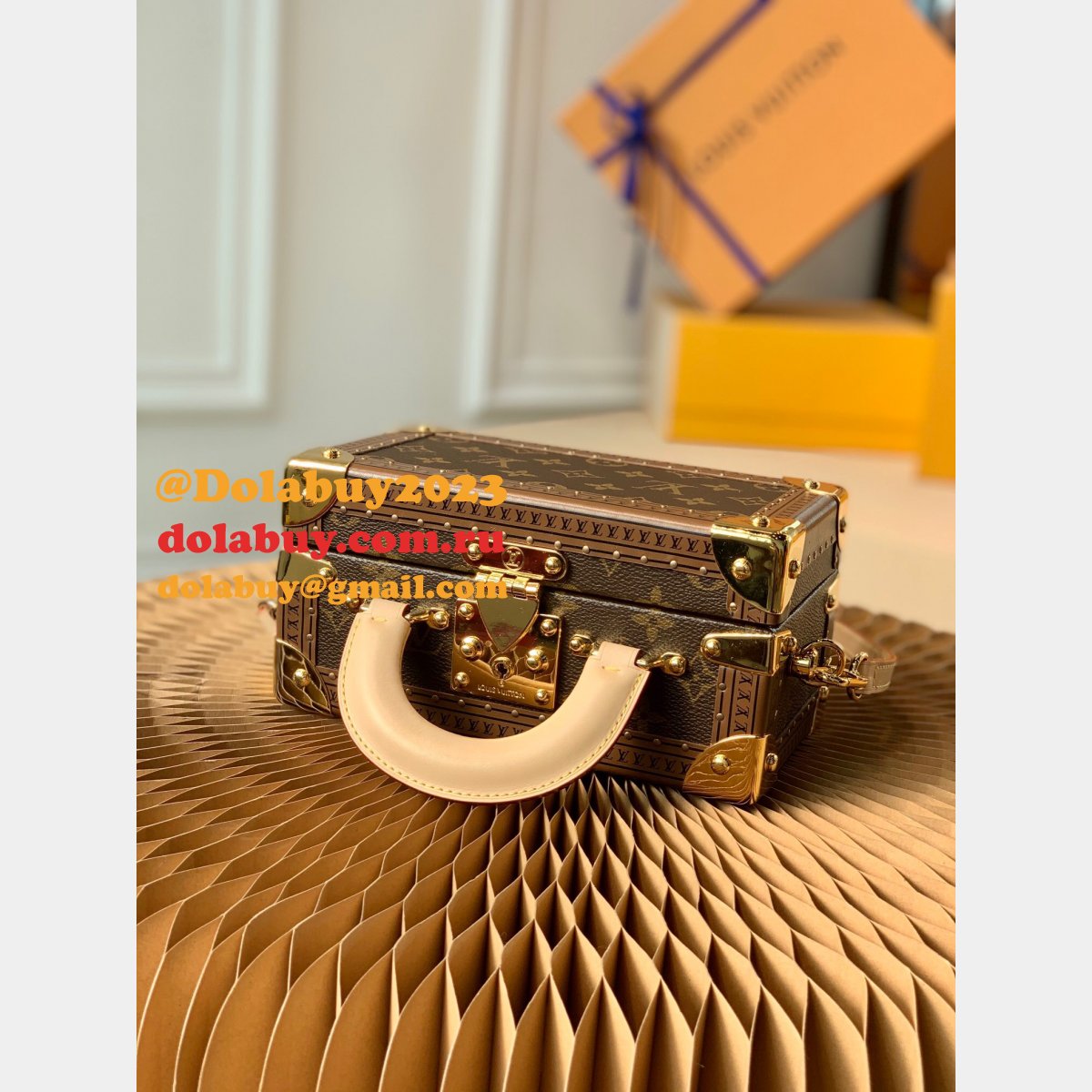 Louis Vuitton AAA+ Valisette Tresor Monogram M45673 Replica Bag