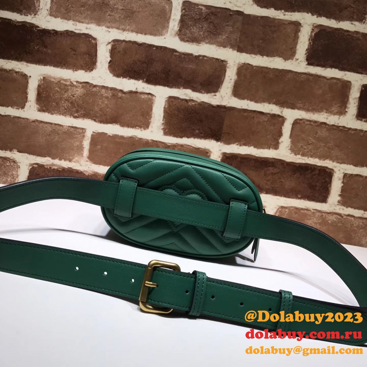best 476434 G*u*i gg marmont matelassé leather belt bag