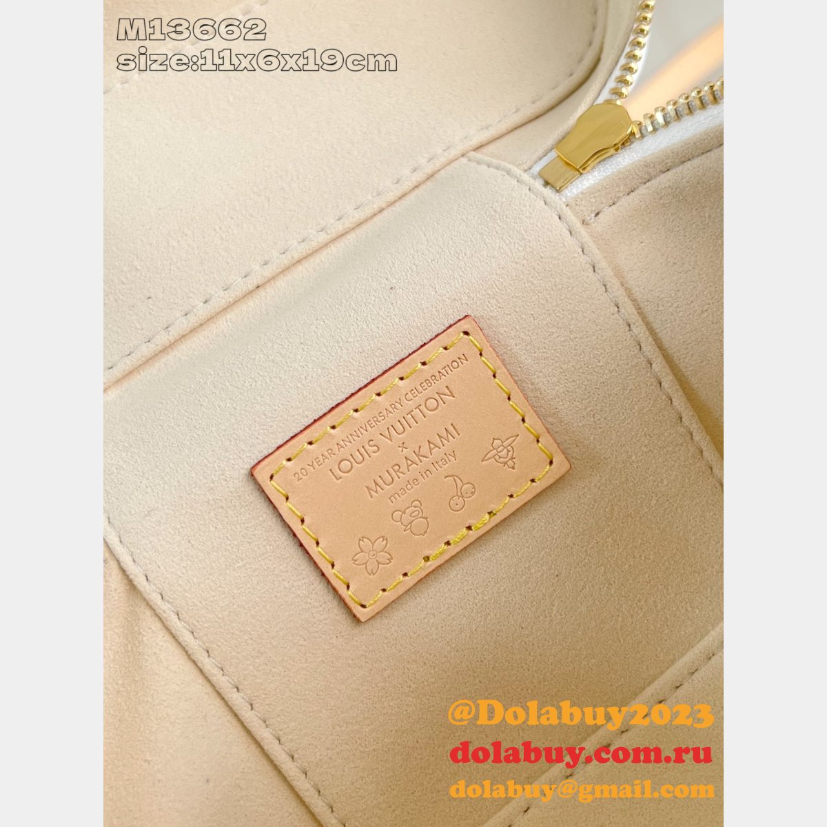 Louis Vuitton Inspired LV x TM Vanity Chain Pouch Monogram Canvas M13662 Bag