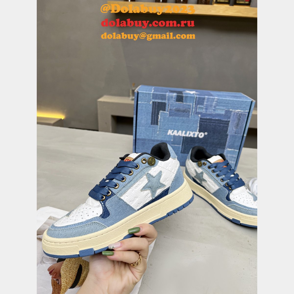 High-Quality Kaalixto Replica Sneakers Shoes Website Dolabuy