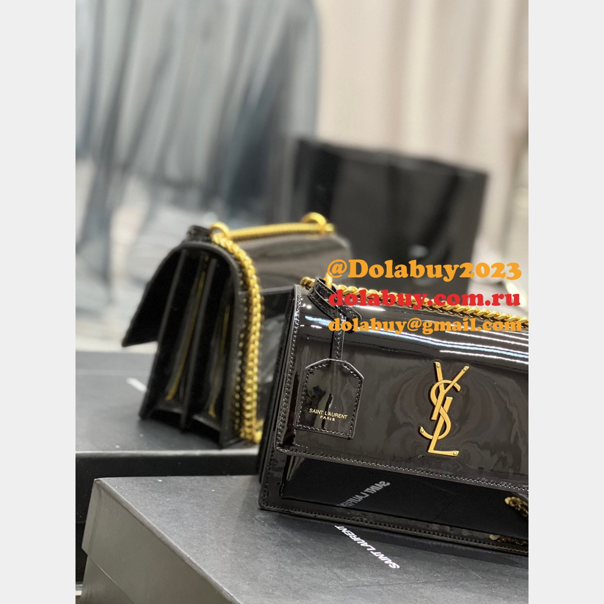 AAA+ YSL Sunset bag Counter Quality Replica bag