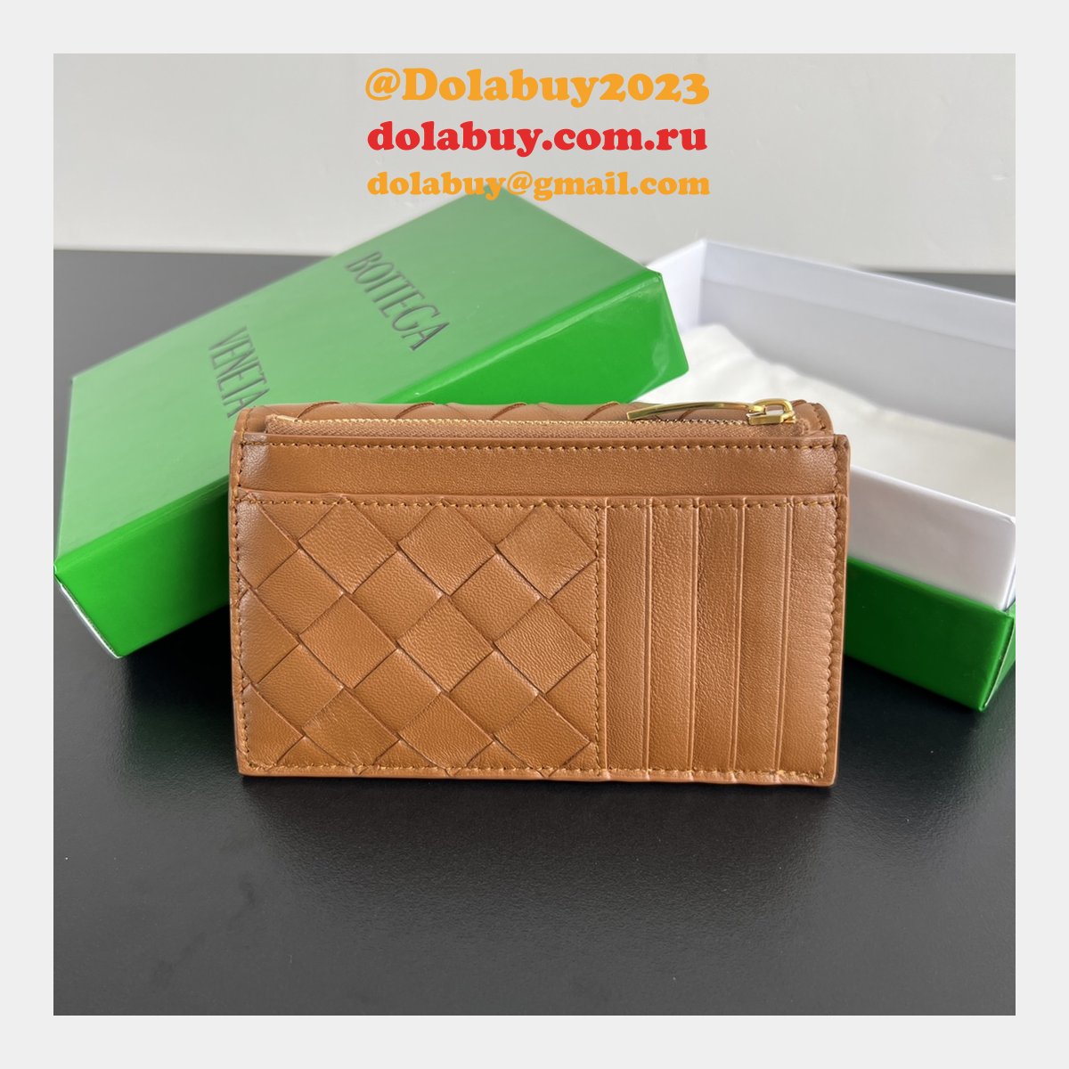 Cheap Bottega Veneta Replicas Amdiamo Cardholder