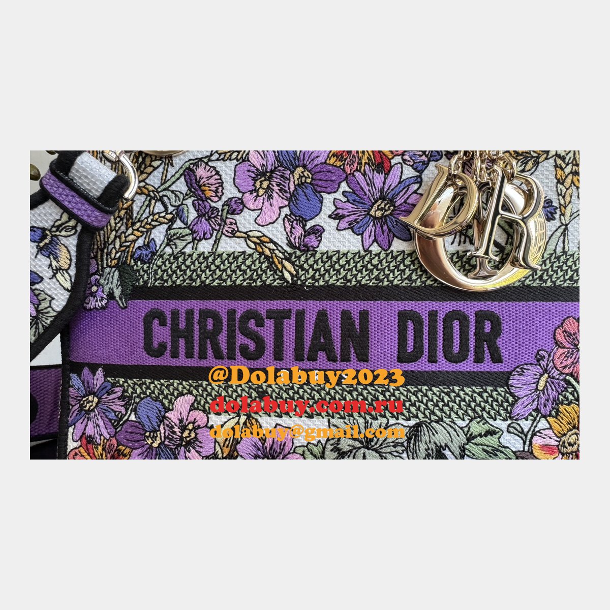 Replica Lady AAA+ Christian Dior Uk 24cm  Shoulder Bags