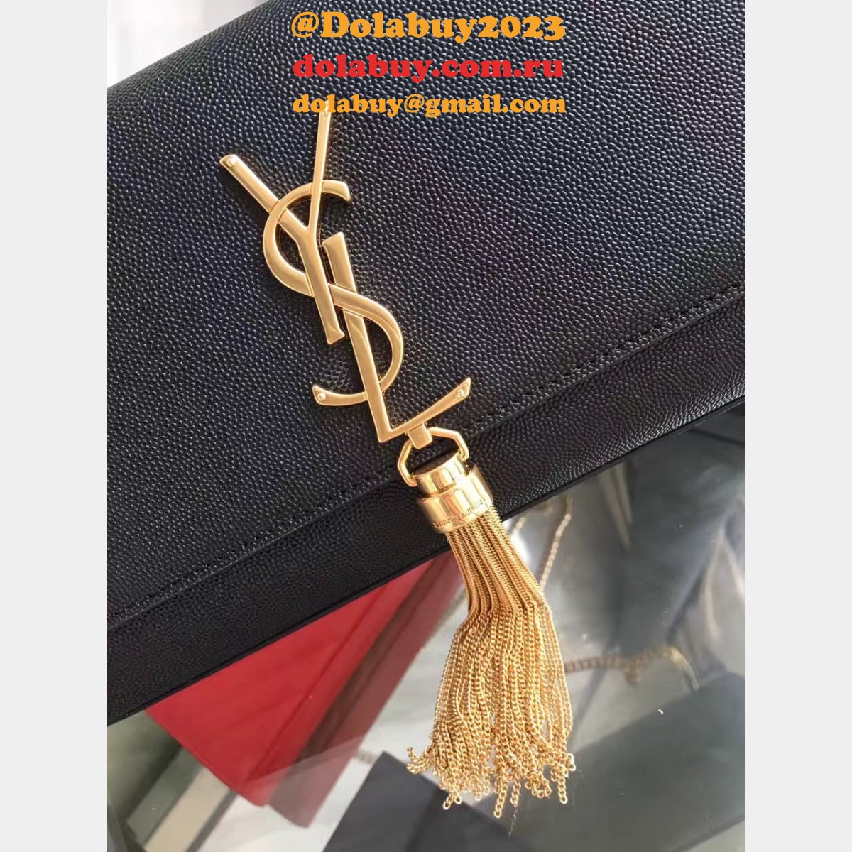 YSL Cheap Saint Laurent Monogram Caviar Quilted