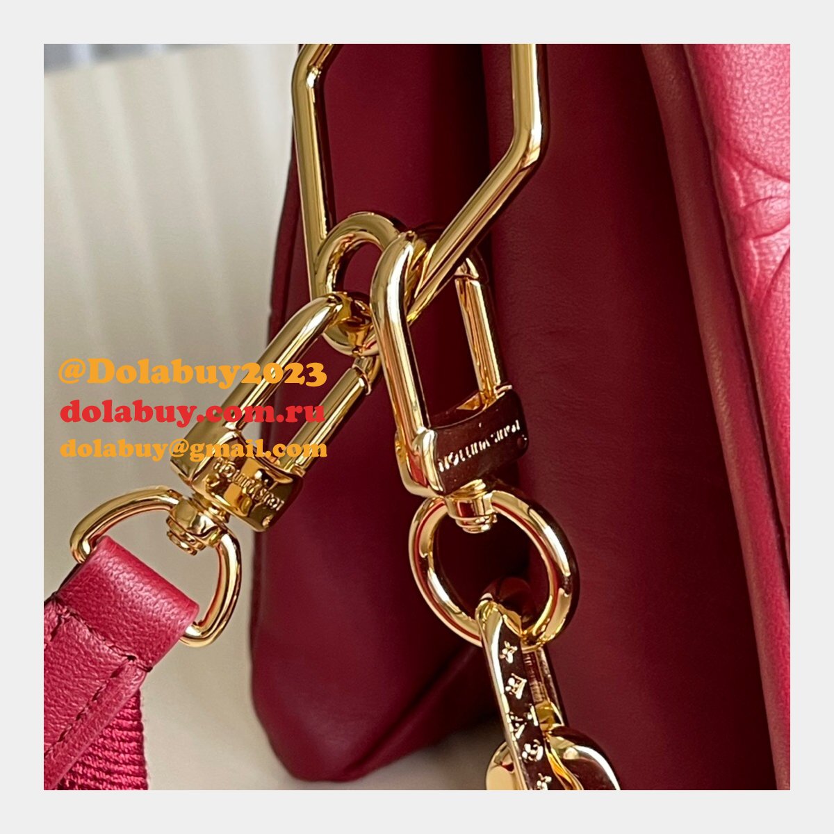 Louis Vuitton High Quality Designer Replica Coussin PM H27 Wine M59275 Bags