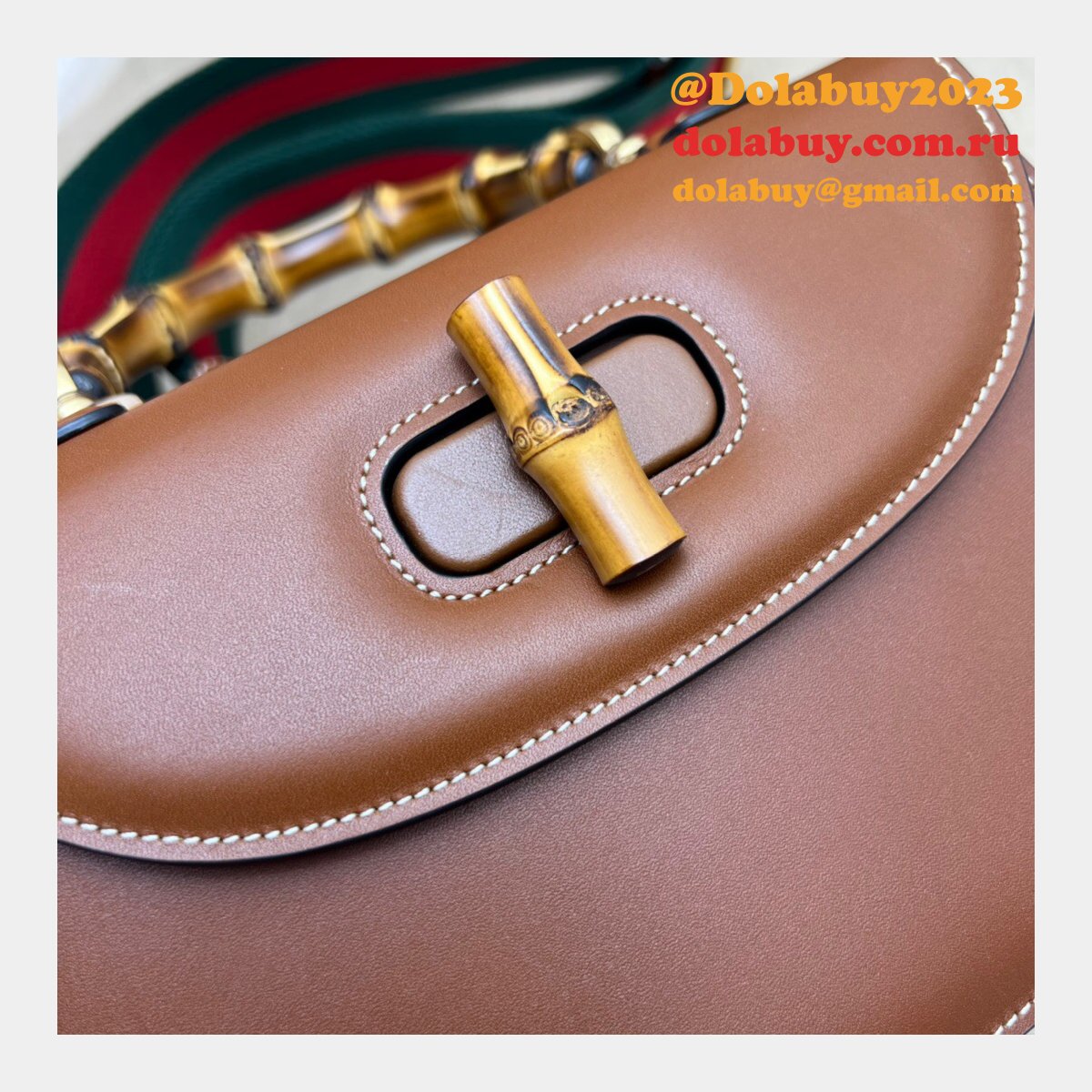 G*u*i bamboo 1947 replica 675797 top handle bag