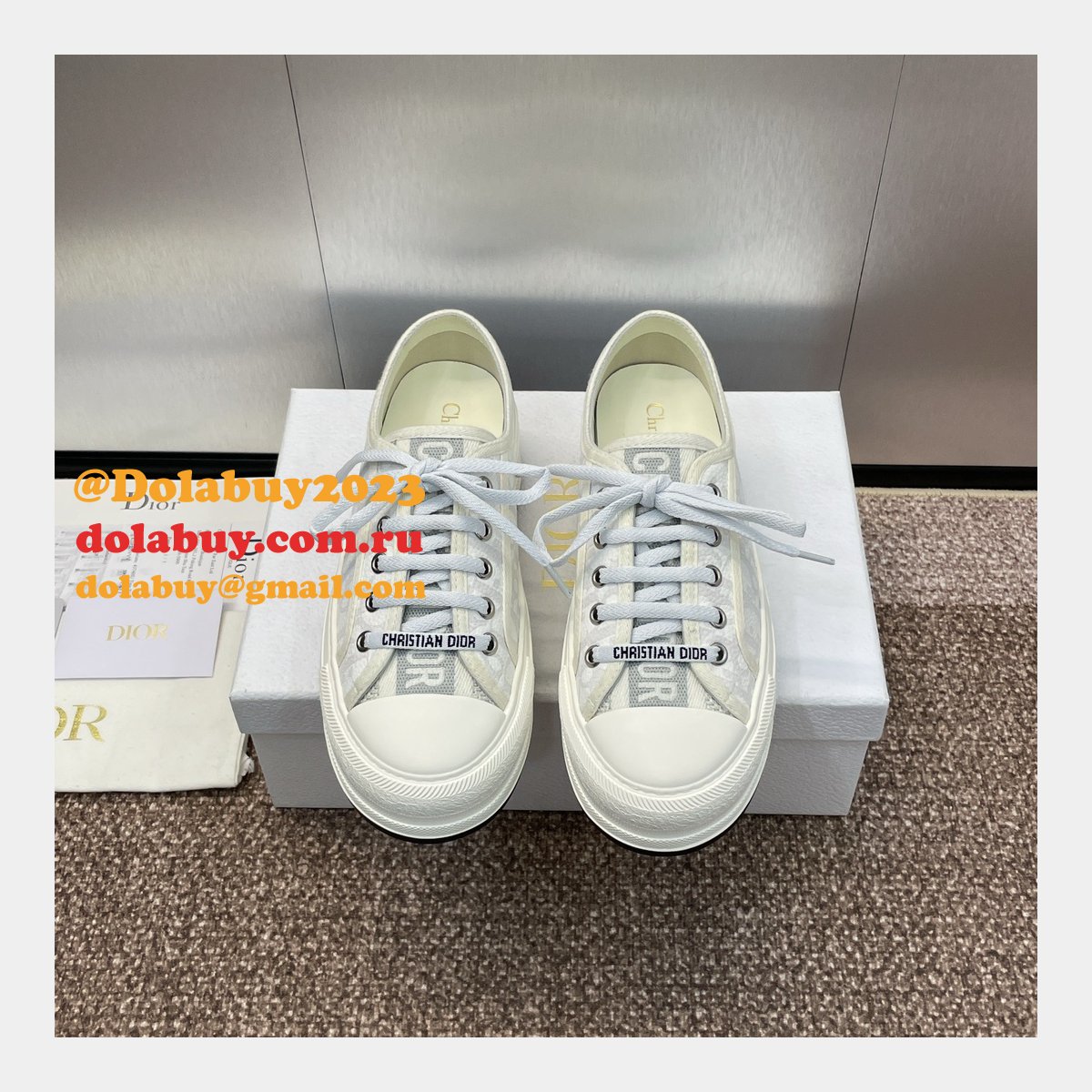 Wholesale Walk N Dior Platform Sneaker Inspired