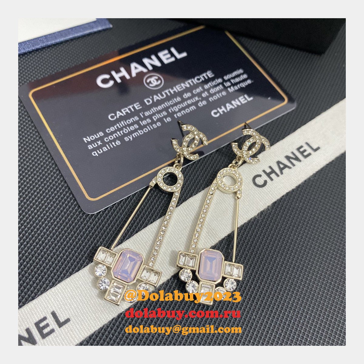 Top Quality CC earings new style 2024