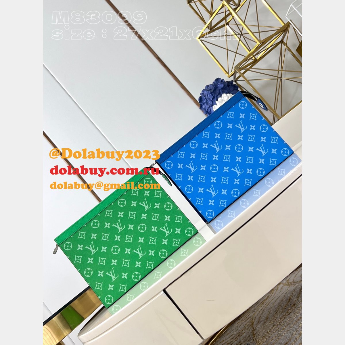 Duplicate Gaston Wearable Wallet Taigarama M83099 Louis Vuitton Bag