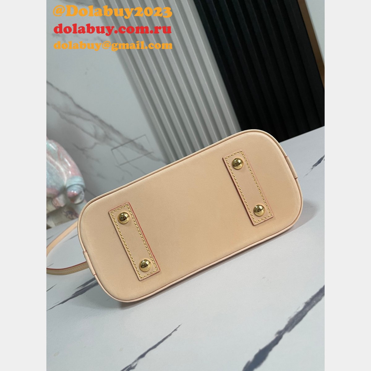 Louis Vuittons Fake Alma BB Designer Mini Top Handle N41221 Bag