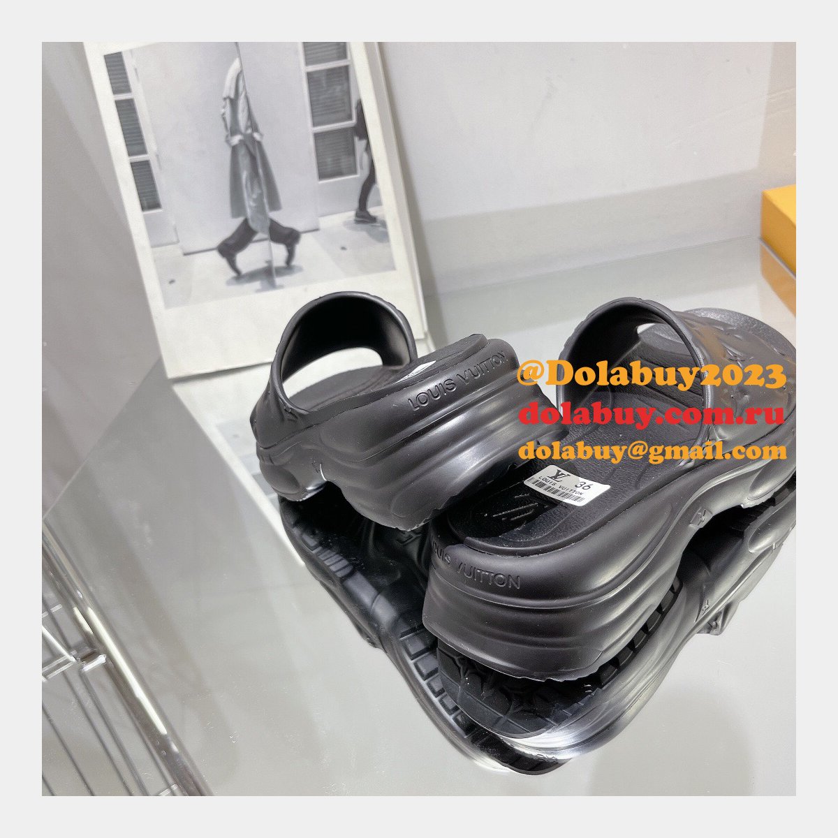 The Best Quality Waterfront Replica Louis Vuitton Shoes