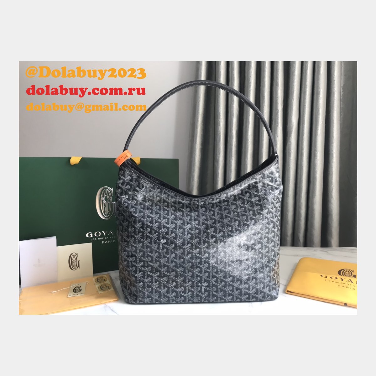 Designer Goyard Hobo Bohème Saint Louis Artois Replica Bag