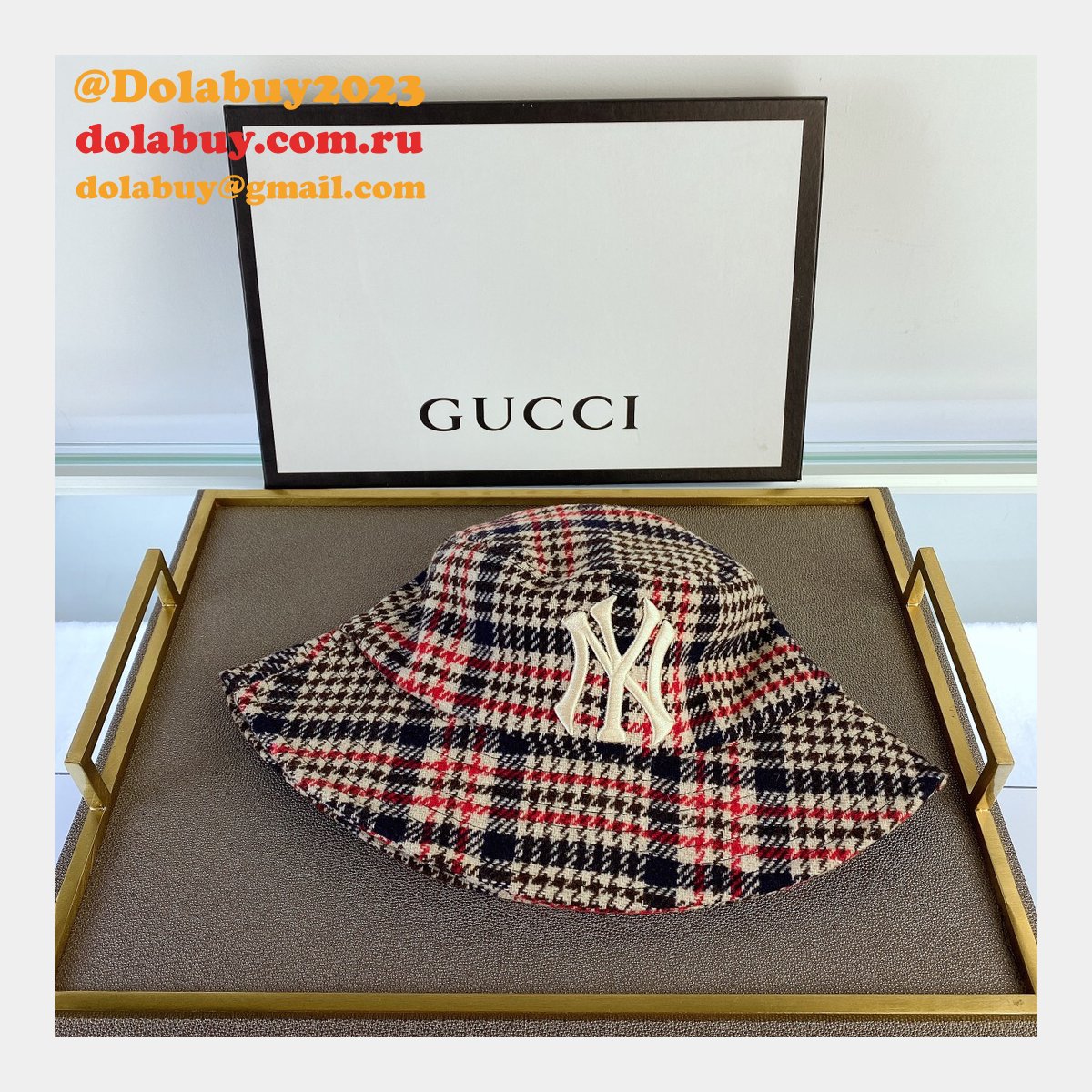 G*u*i replica 2020 new mickey top designer hat