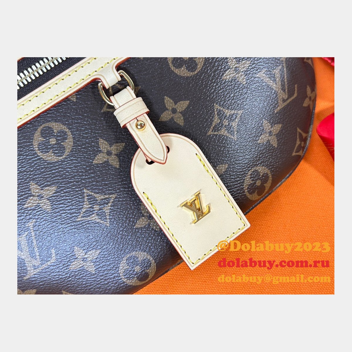 High Rise Monogram Fashion M46784 Louis Vuitton Shoulder Fake Bag