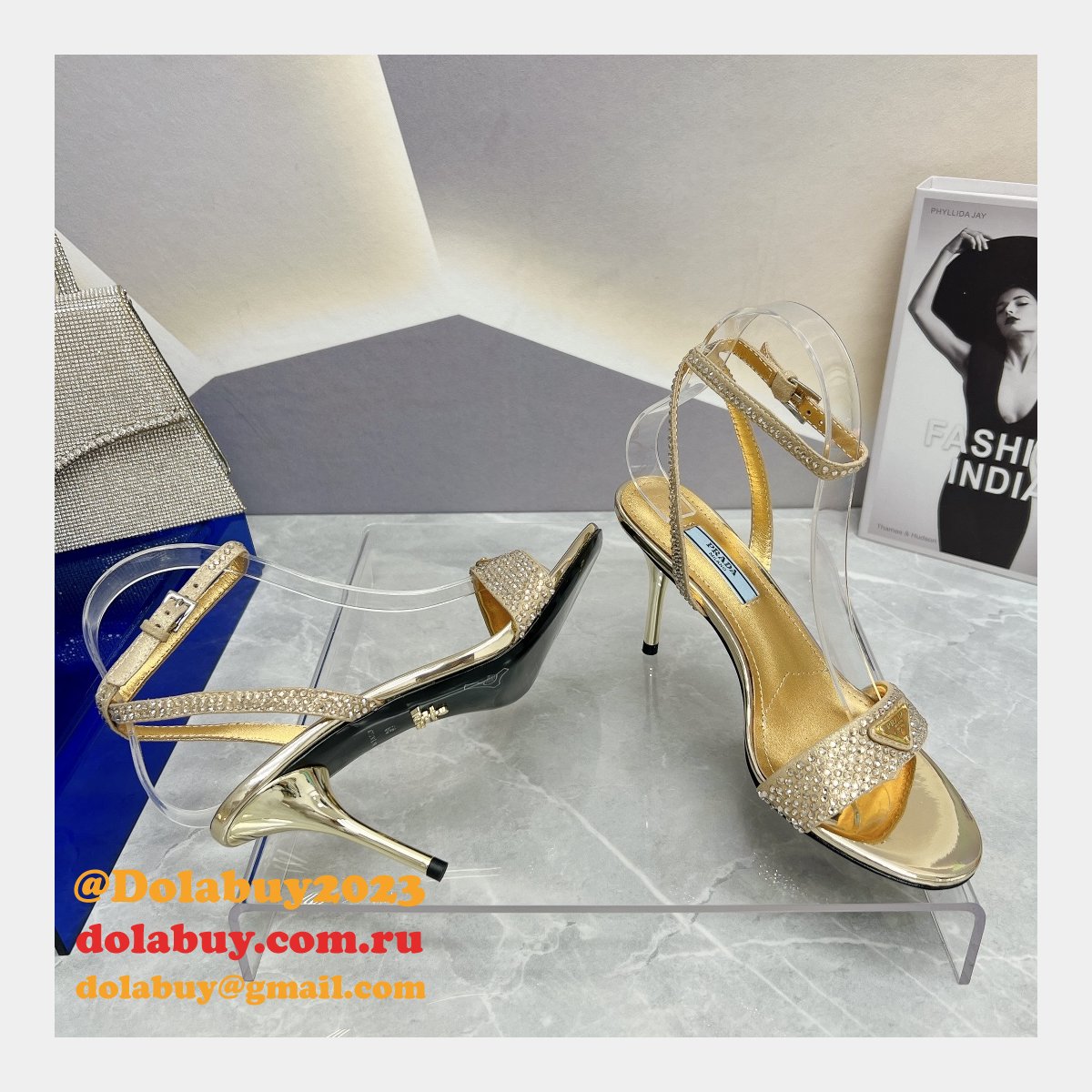 AAA+ High Quality PRADA SANDALS Luxury