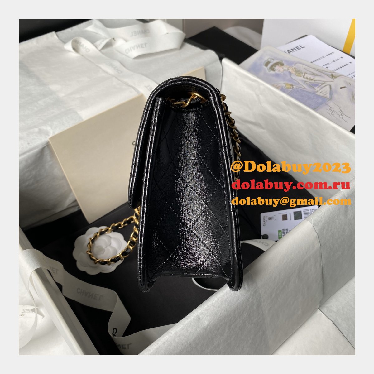 Where to Buy AS3586 A Knockoff Highly-rated Luxury Fashion Flap Bag