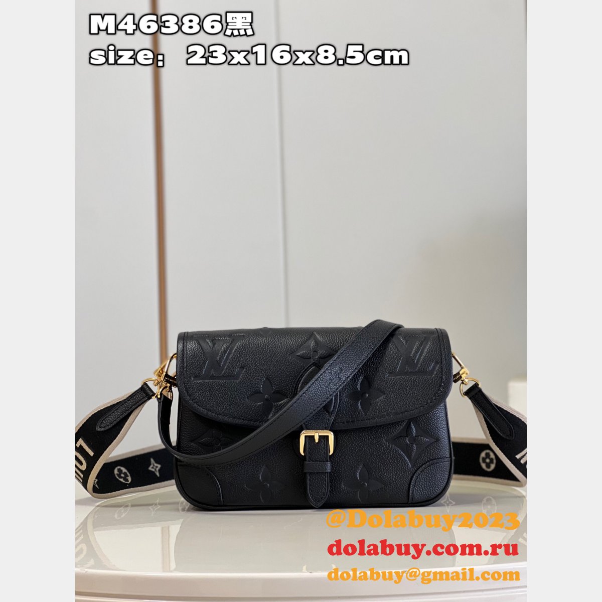 Diane Louis Vuitton M46388/M46386 Monogram Empreinte Replica Bags