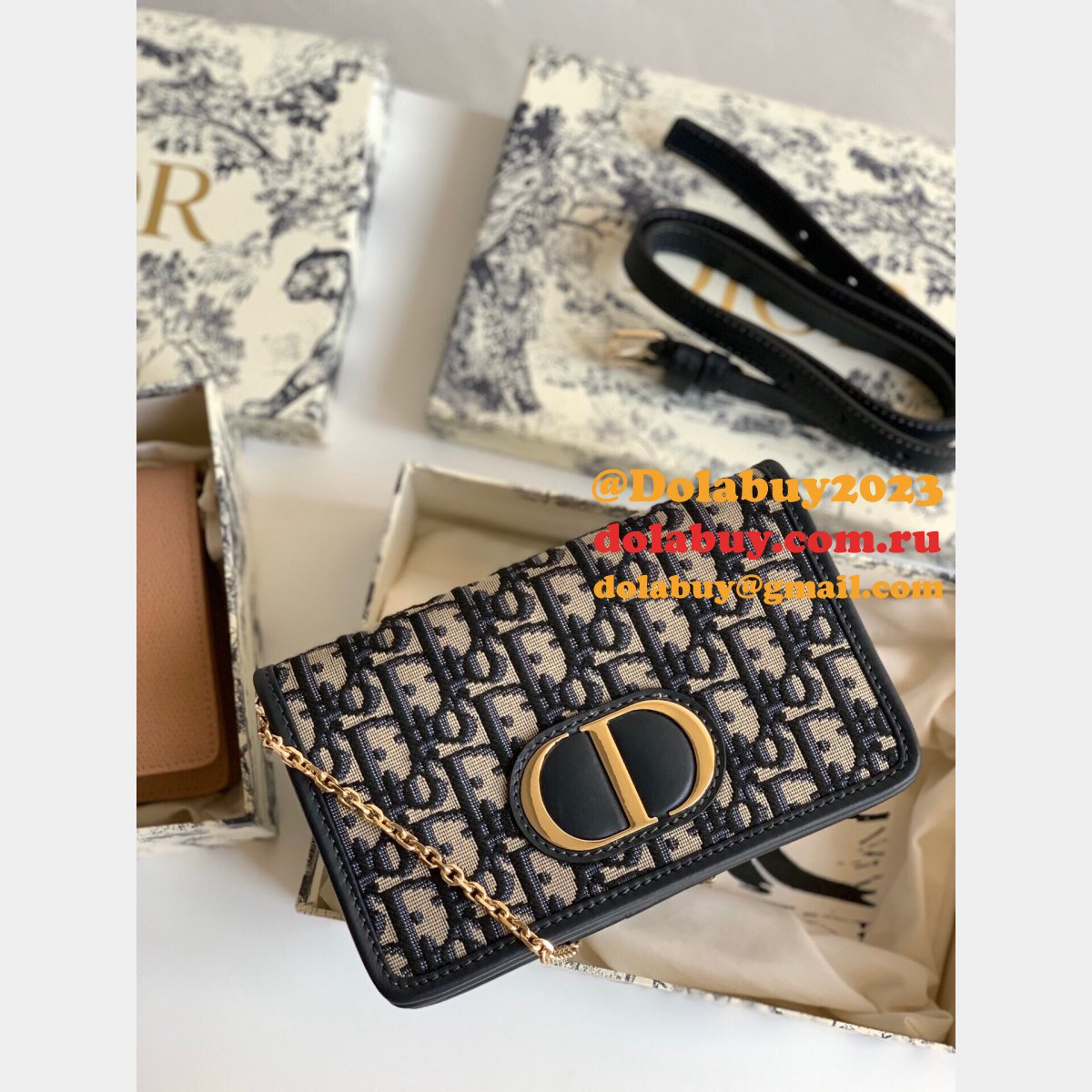 NEW DIOR REPLICA SADDLE BELT