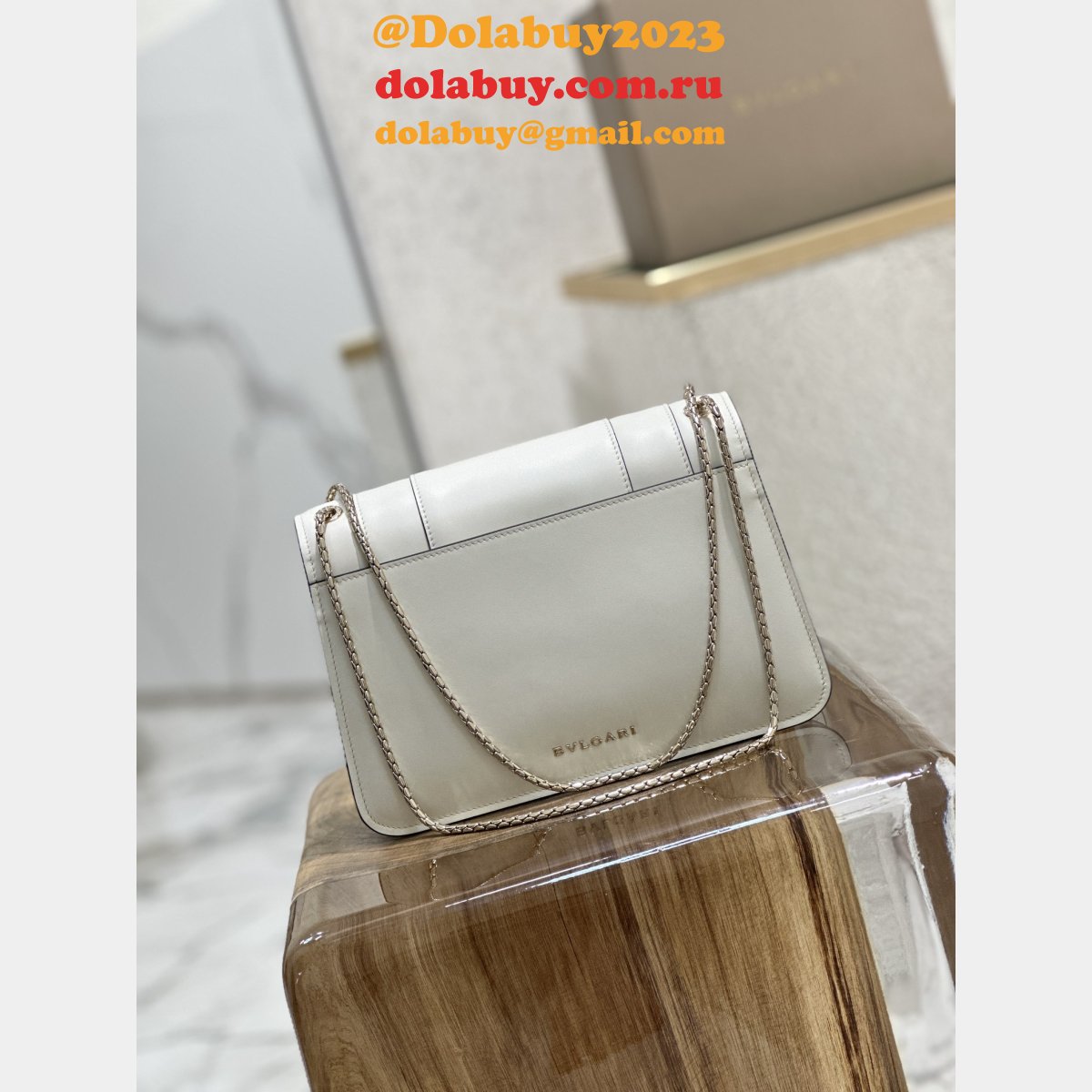 Duplicate BVLGARI SERPENTI FOREVER Crossbody Bags 289676