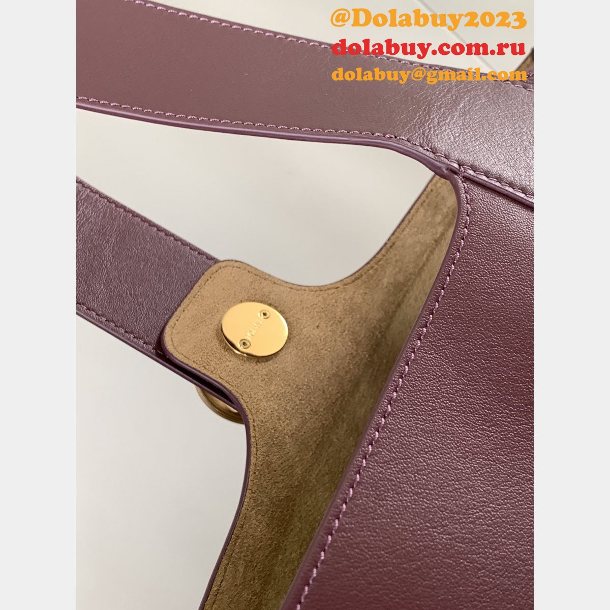 Loewe Designer Perfect Pebble Bucket 9045 Anagram Copy Bag