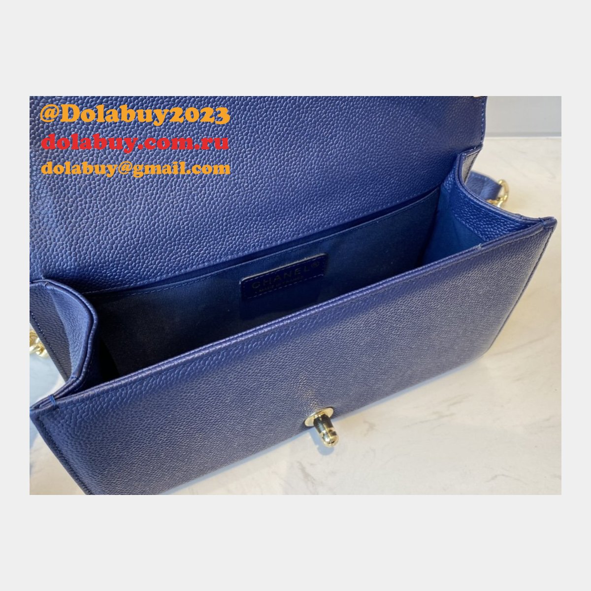 CC Replicas Calfskin & Ruthenium-Finish Metal Boy Many Colours