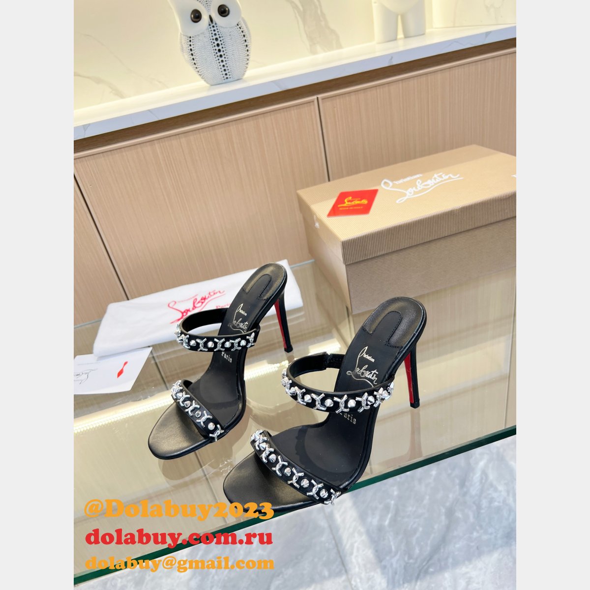 Top Quality 7 Star Christian Louboutin JUST QUEEN High HEEL