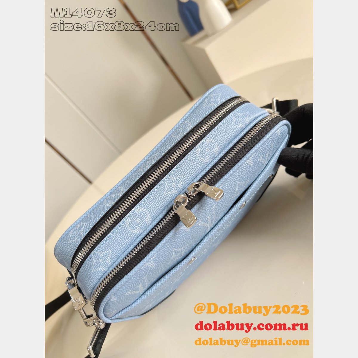 Louis Vuitton Alpha Messenger Taigarama M14073 Women Bags