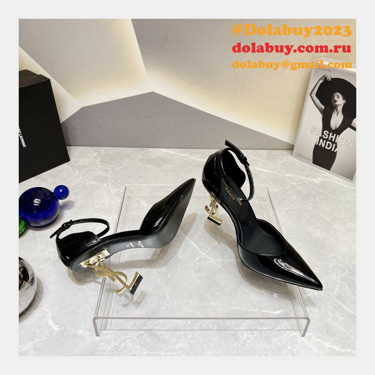 Best SAINT LAURENT 2023SS NEW HIGH HEEL SHOES
