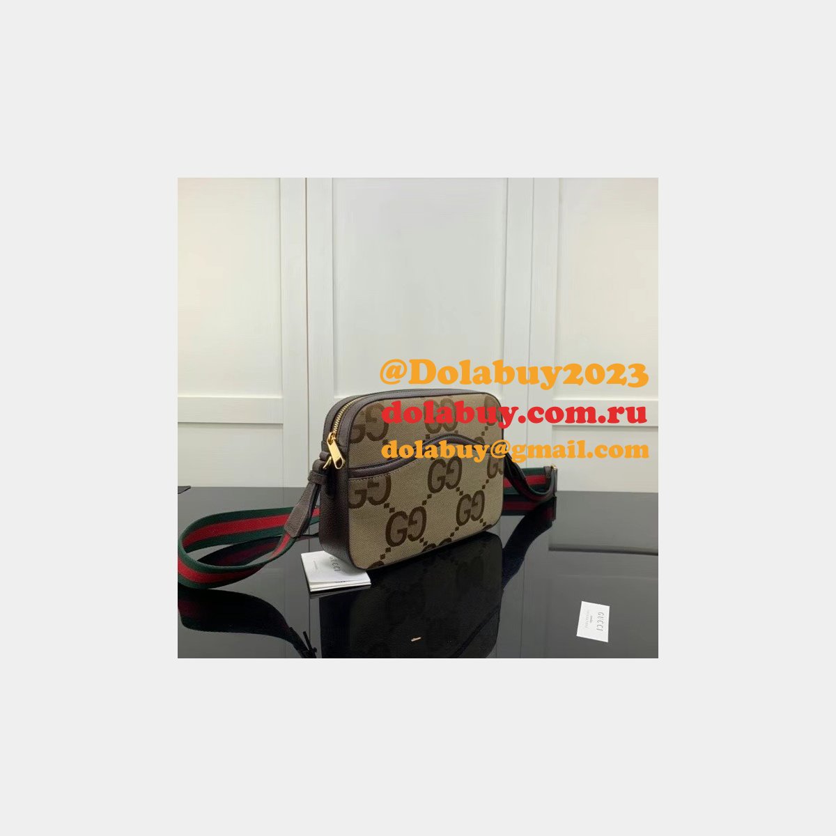 luxury G*u*i replica 675891 jumbo gg messenger bag